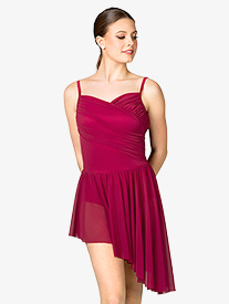 Double Platinum - Girls Love Note Asymmetrical Dress